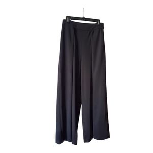 Bishop + Young wide leg black‎ dress pants